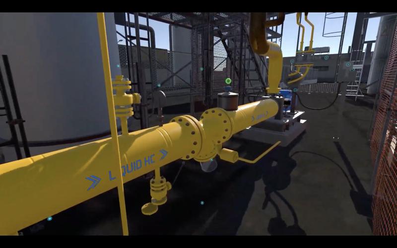 VR training for critical machine procedures